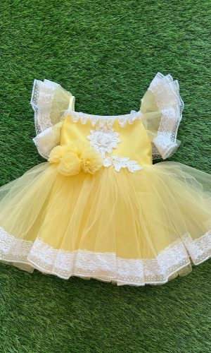 Yellow Mini Frock