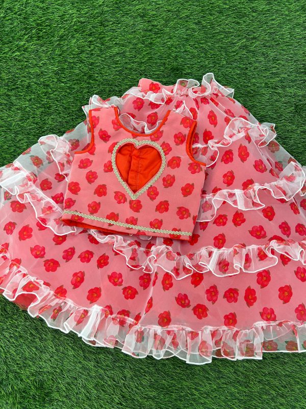 Pink Heart Co-ord Dress - Image 3