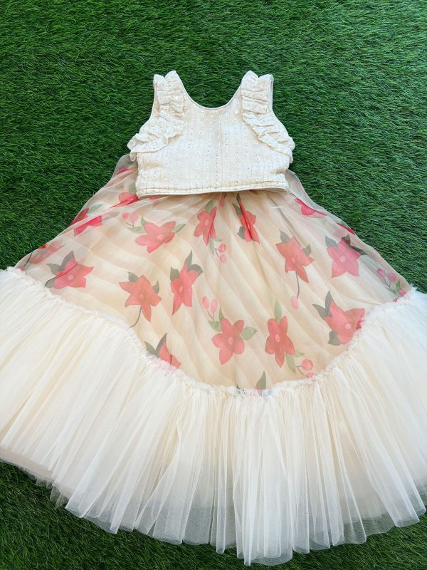 Floral Cream Co-ord Set - Image 2