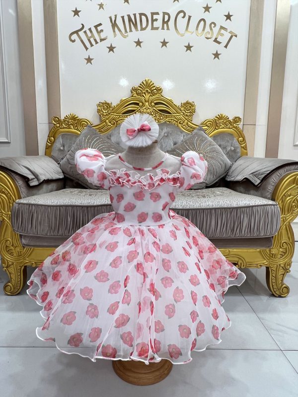 Floral Organza Dress - Image 2