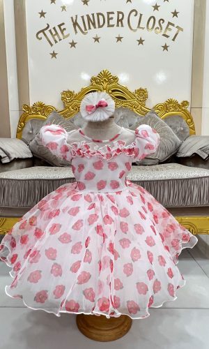 Floral Organza Dress