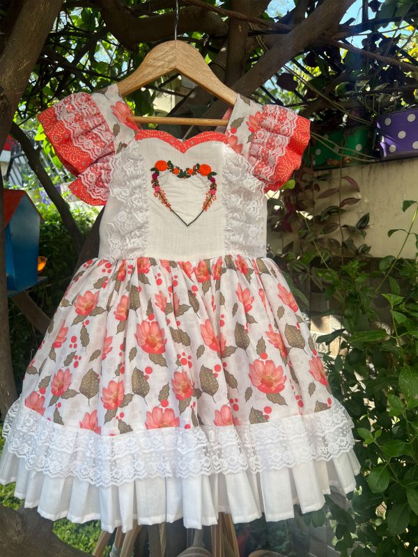 Heart Ruffle Dress