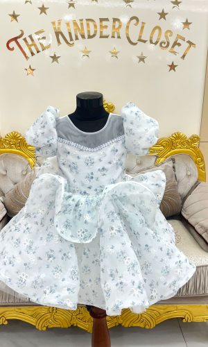 White Floral Dress