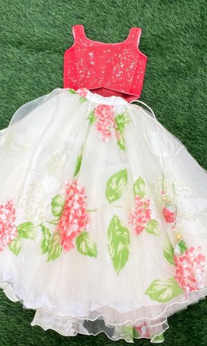 Sequins Floral Dress
