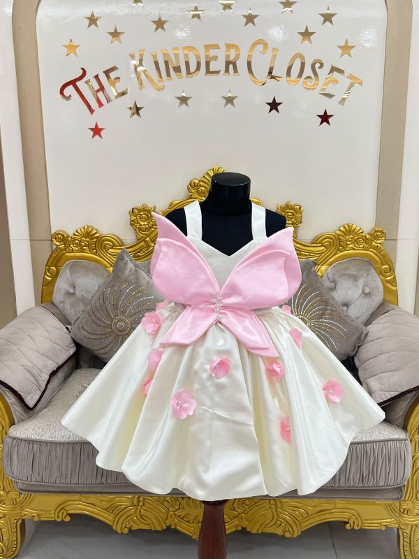 Baby Pink Bow Dress