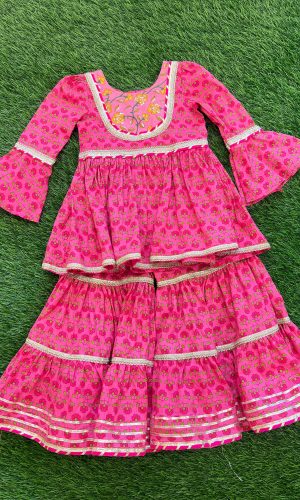 Pink Printed Co-ord Set