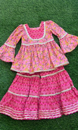Pink Printed Co-ord Set