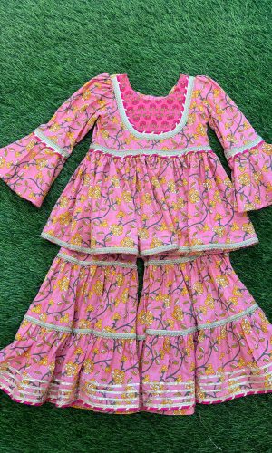 Pink Magenta Printed Co-ord Set