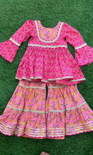 Pink Printed Co-ord Set