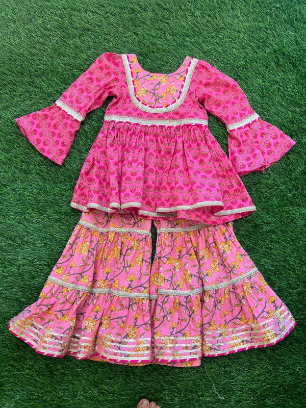 Pink Printed Co-ord Set