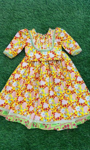 Yellow Floral Coord Set