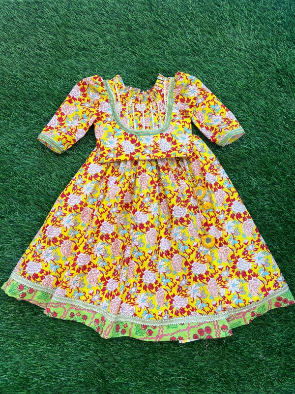 Yellow Floral Coord Set
